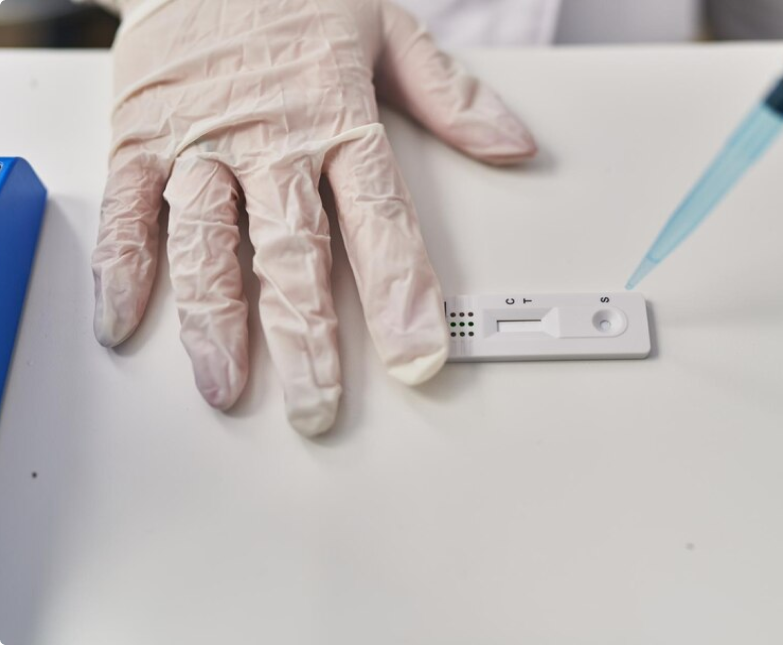 تولید کیت تشخیص سریع بارداری FOB تروپونین هلیوباکترپیلوری اعتیاد هپاتیتB هپاتیتC و HIV بی بی چک